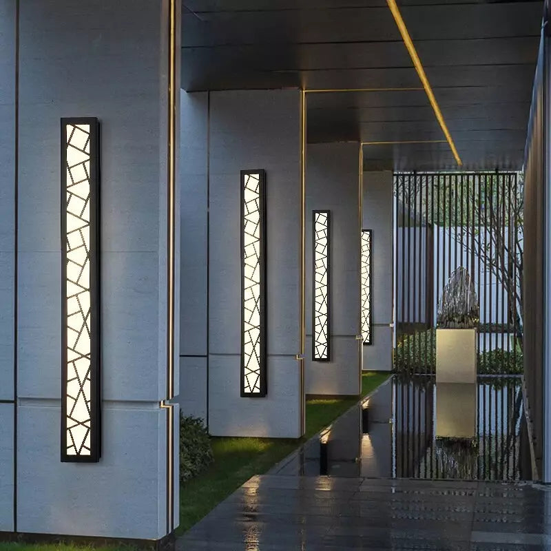 Applique Murale LED Extérieur Aluminium Acrylique IP65