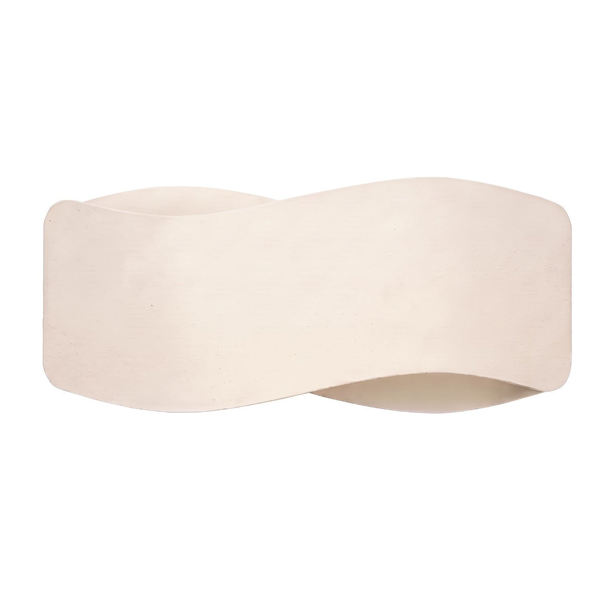 Applique Murale Flux Lumineux 30 Vague Acier Beige