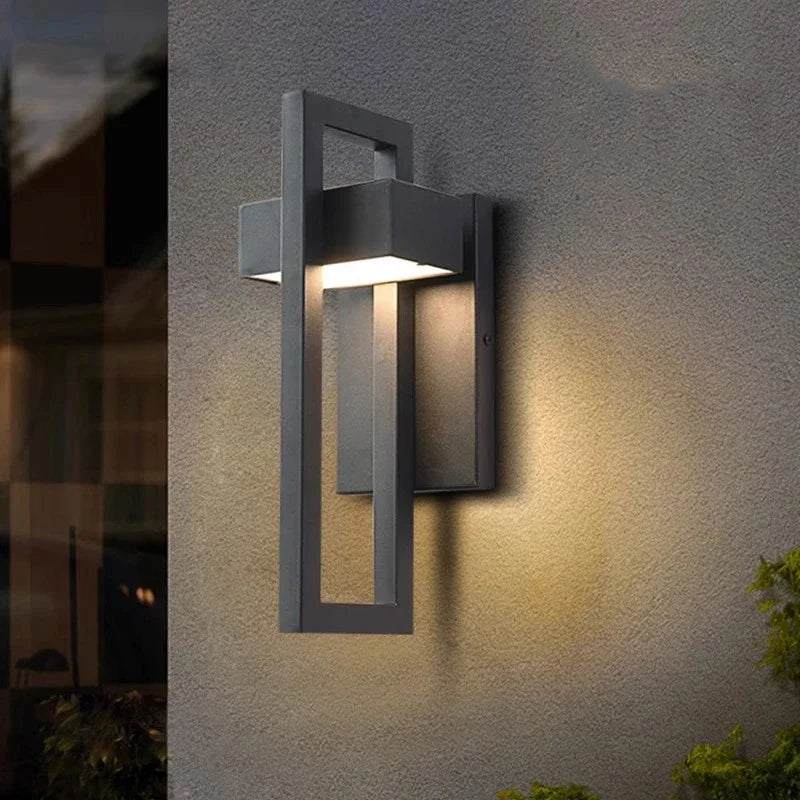 Applique Murale LED Extérieur Acier Inox Aluminium IP65