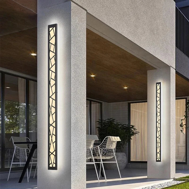 Applique Murale LED Extérieur Aluminium Acrylique IP65