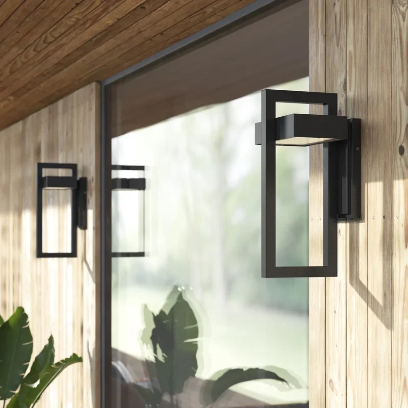 Applique Murale LED Extérieur Acier Inox Aluminium IP65