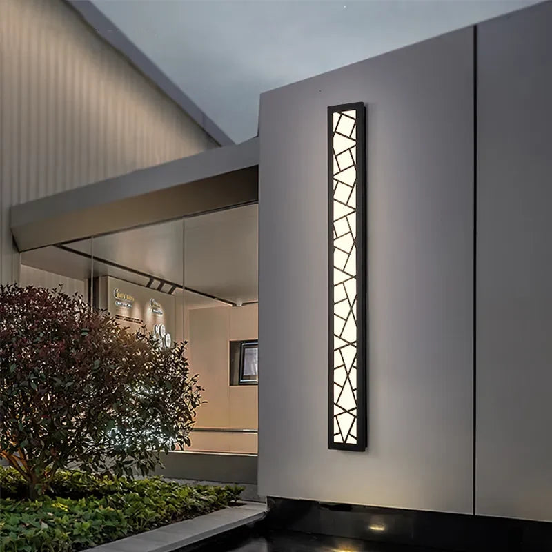Applique Murale LED Extérieur Aluminium Acrylique IP65