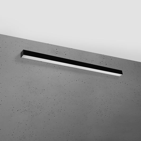 Applique Barre Moderne LED Aluminium 118 cm Noire