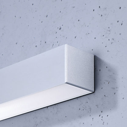 Applique Barre Moderne LED 150 cm Aluminium Gris