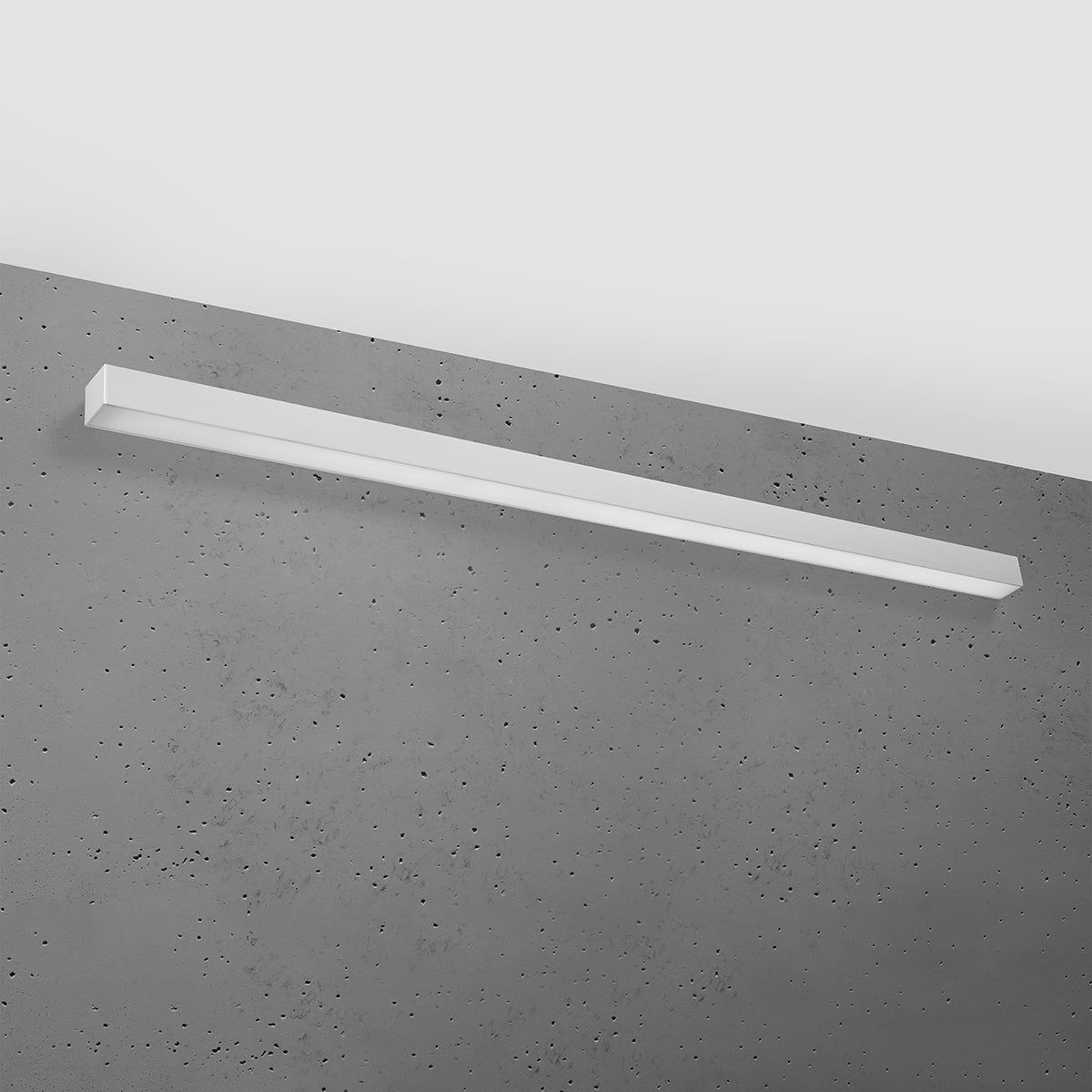 Applique Barre Moderne LED 150 cm Aluminium Gris