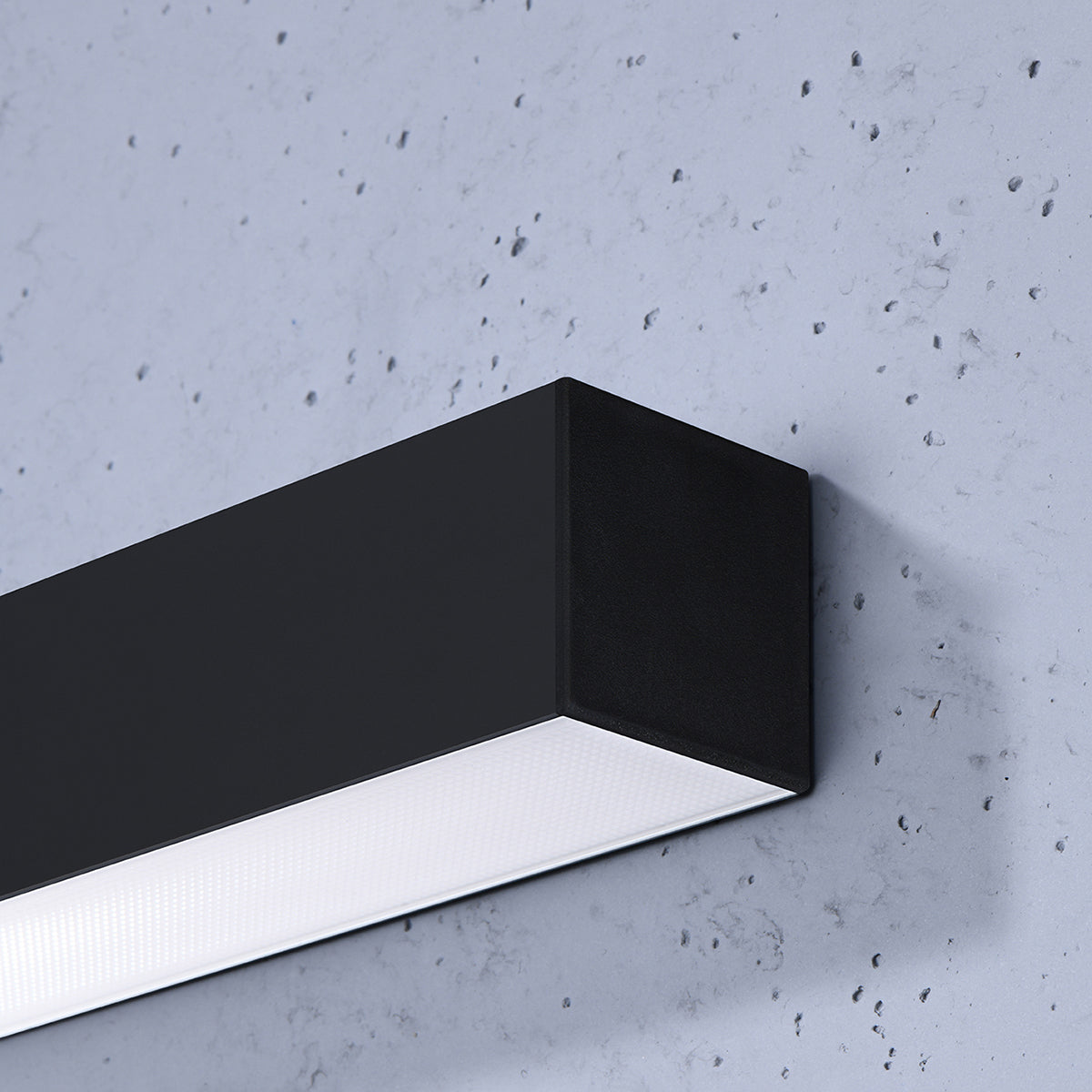Applique Barre Moderne LED 150 cm Aluminium Noir