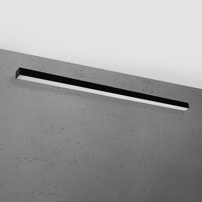 Applique Barre Moderne LED 150 cm Aluminium Noir