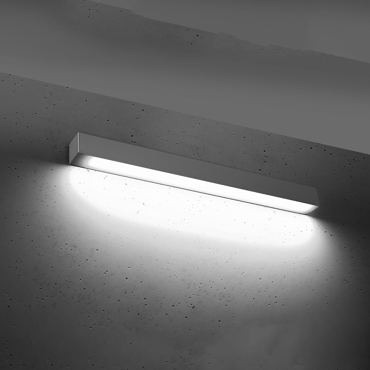 Applique Barre Moderne LED 67 cm Grise