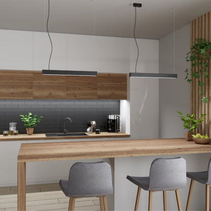 Applique Barre Moderne LED 67 cm Noire
