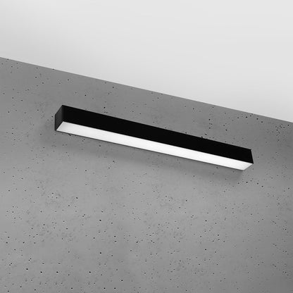 Applique Barre Moderne LED 67 cm Noire