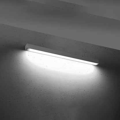 Applique Murale Linéaire LED 90 cm en Aluminium Gris