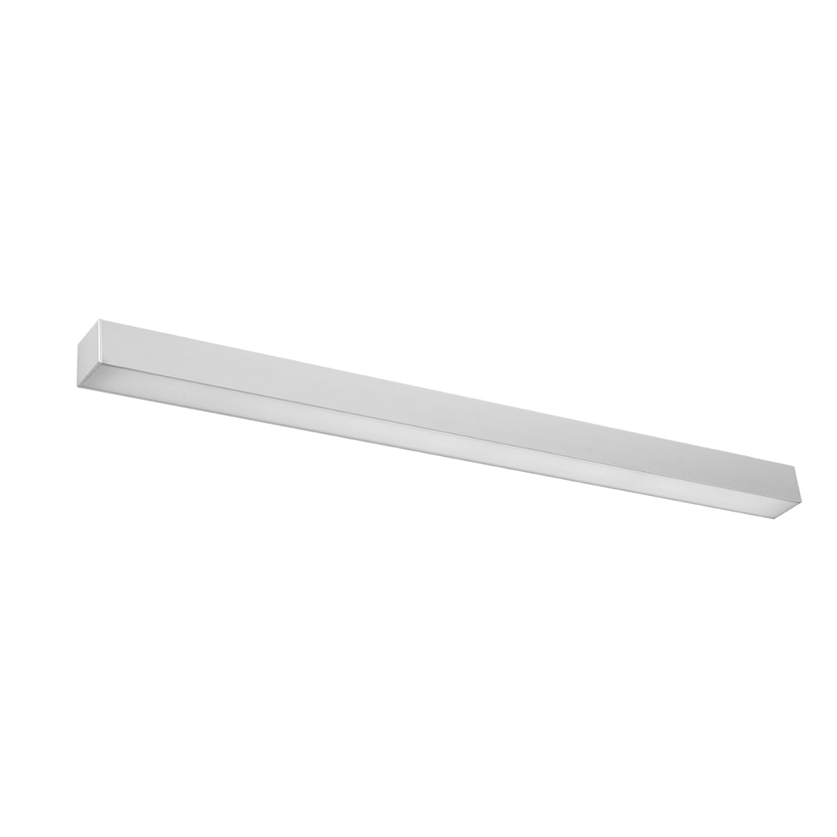 Applique Murale Linéaire LED 90 cm en Aluminium Gris
