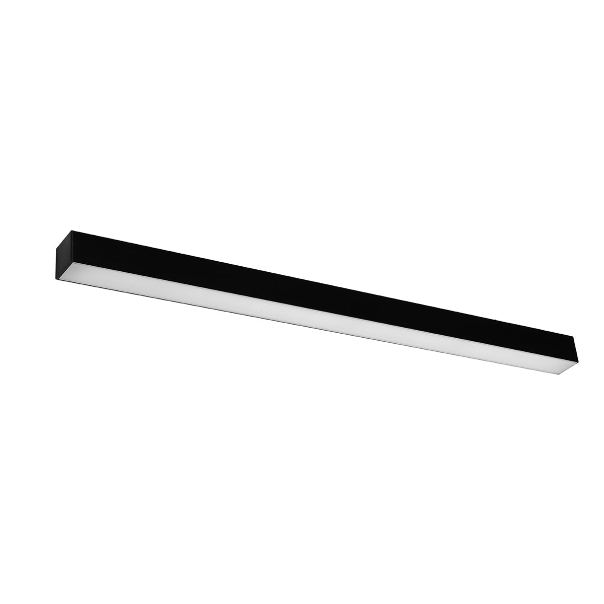 Applique Murale Linéaire LED 90 cm en Aluminium Noir