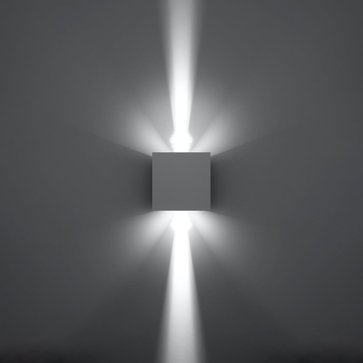 Applique Carré Blanche LED IP54