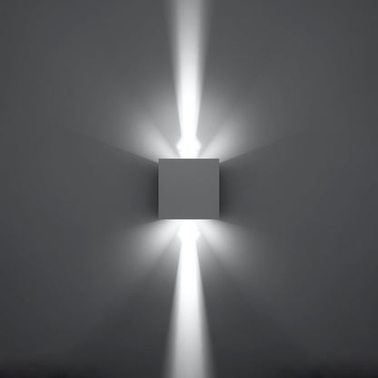 Applique Carré Blanche LED IP54