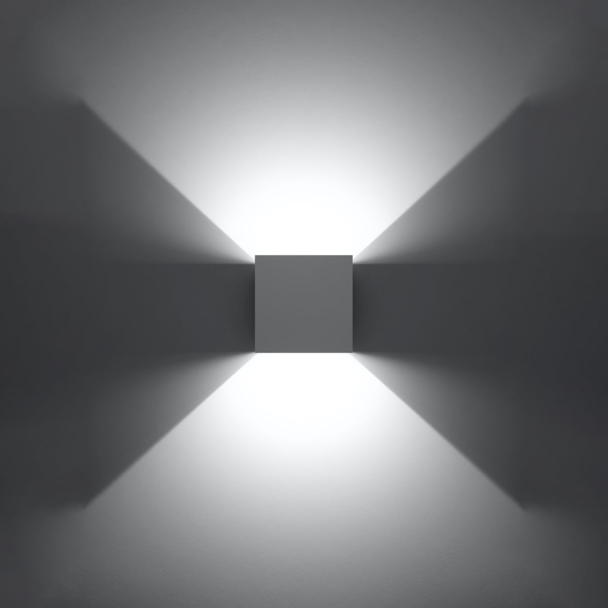 Applique Carré Blanche LED IP54