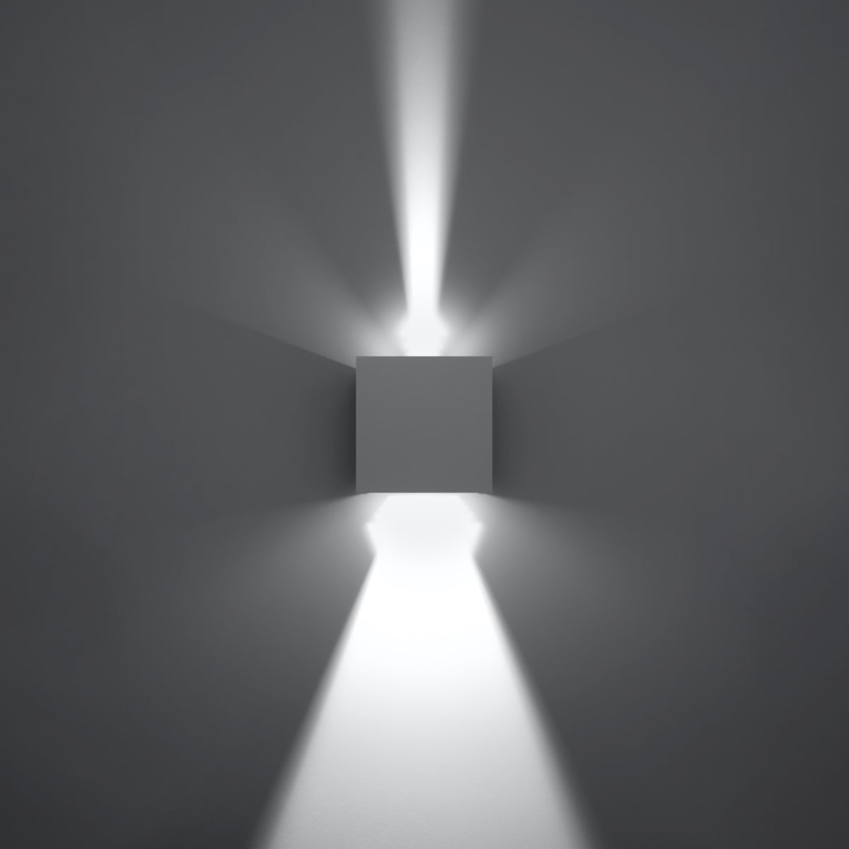 Applique Carré Blanche LED IP54