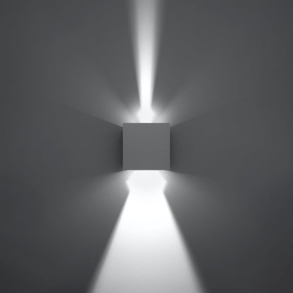 Applique Carré Blanche LED IP54