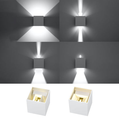 Applique Carré Blanche LED IP54