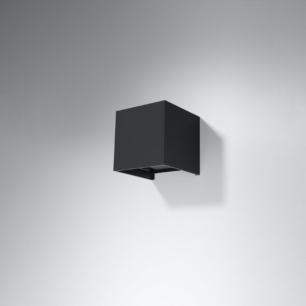 Applique Carré Noire LED IP54