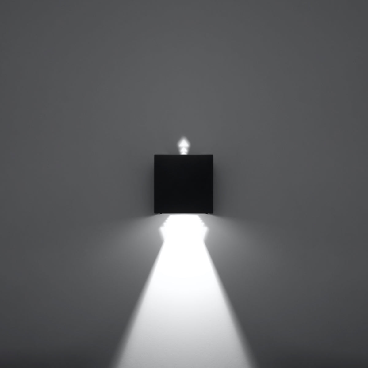 Applique Carré Noire LED IP54