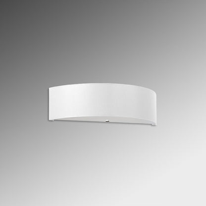 Applique Cercle Plein en Tissu Blanche