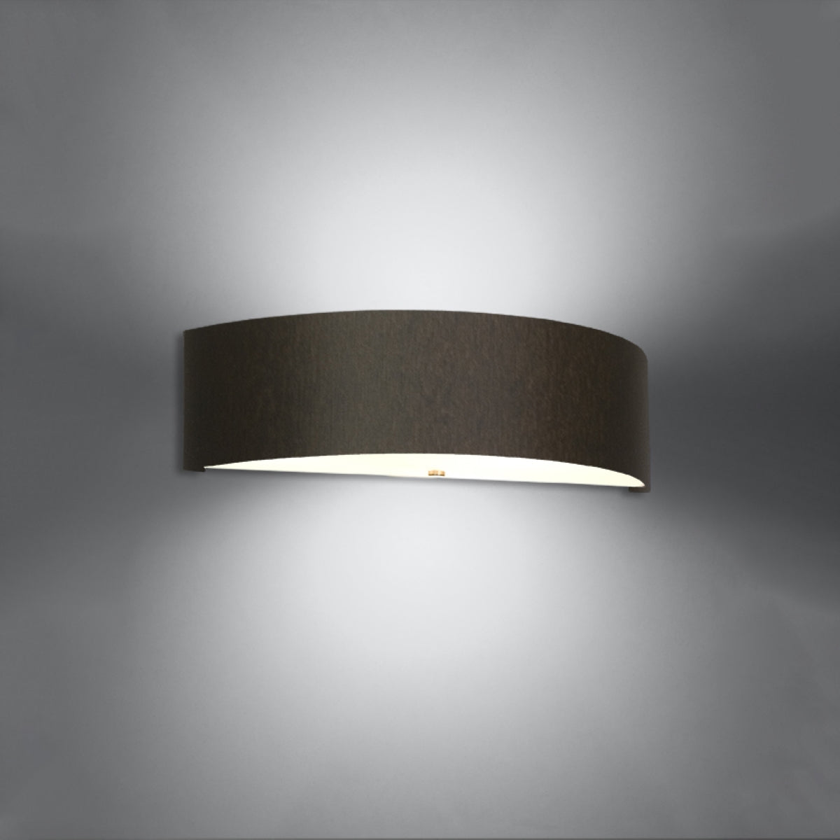 Applique Cercle Plein en Tissu Noire