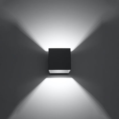 Applique Murale Cube LED Anthracite