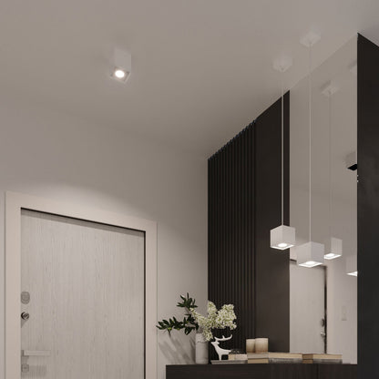 Applique Murale Cube LED Blanche