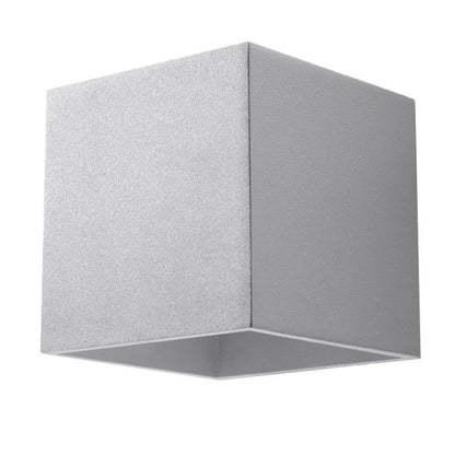 Applique Murale Cube LED Grise