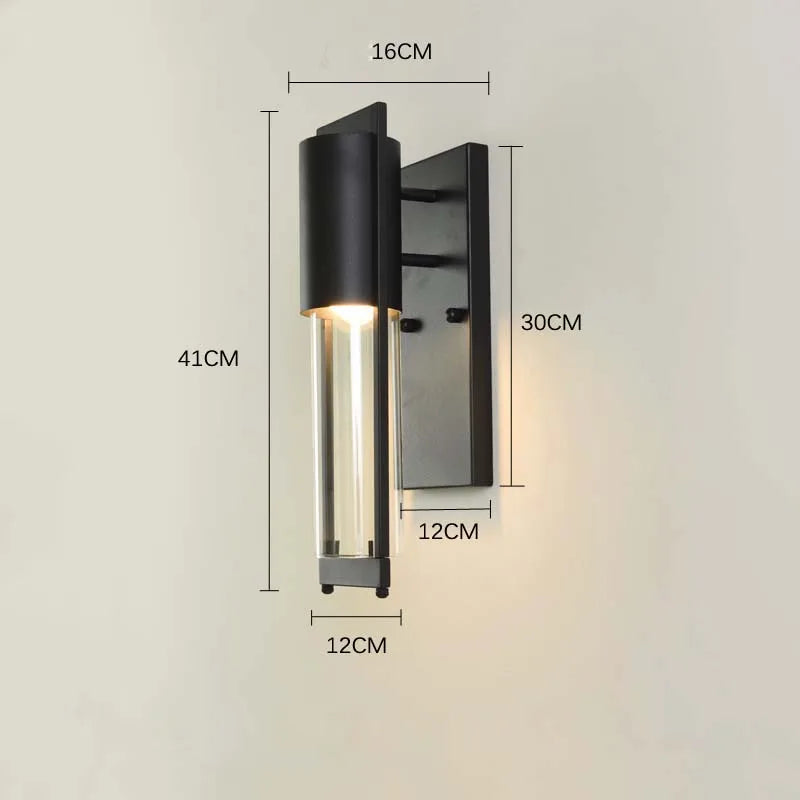 Applique LED Extérieure Devanture Verre
