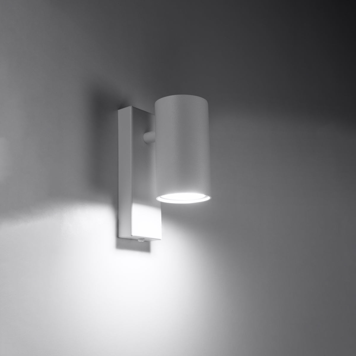 Applique Linéaire Murale Acier Blanc GU10