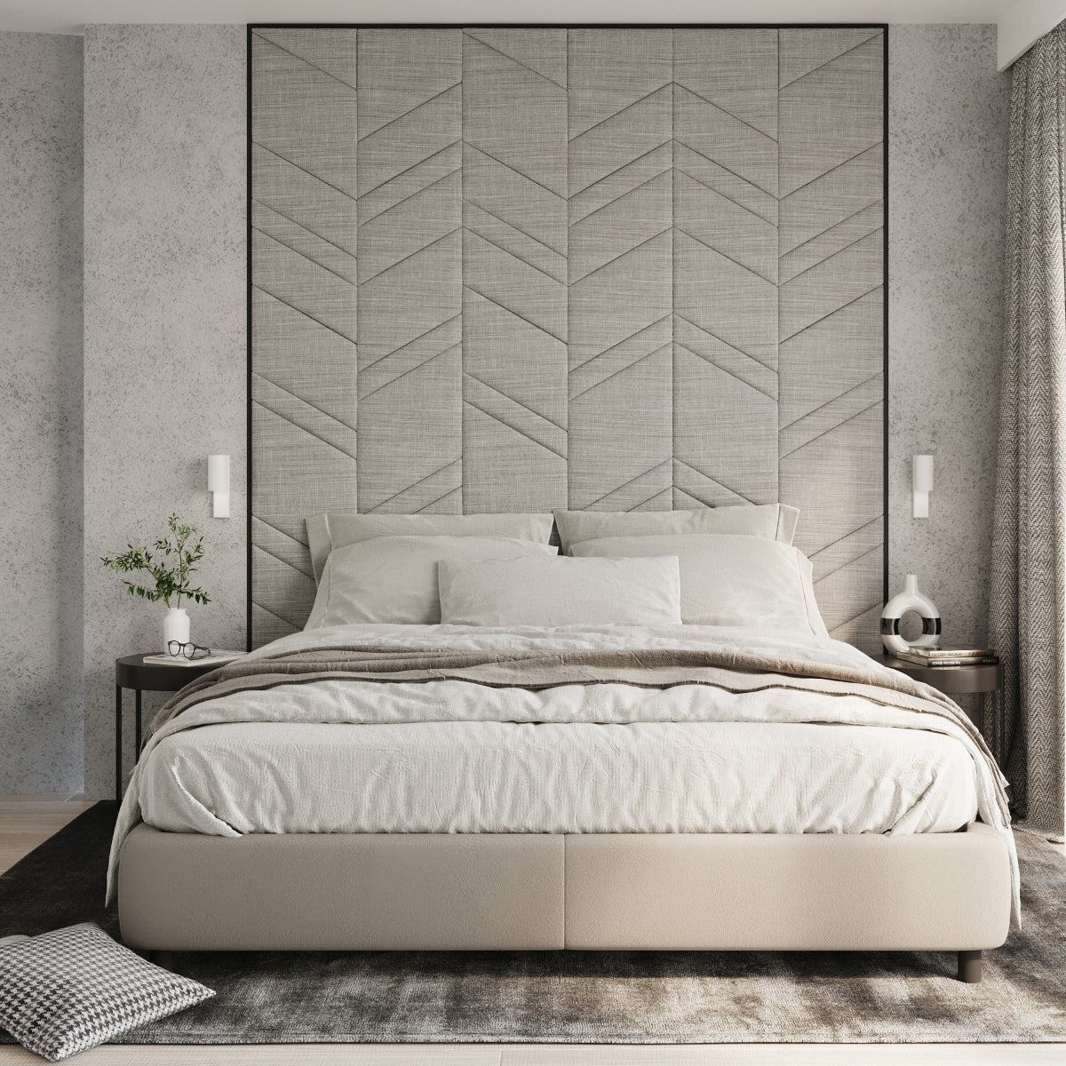 Applique Linéaire Murale Acier Blanc GU10