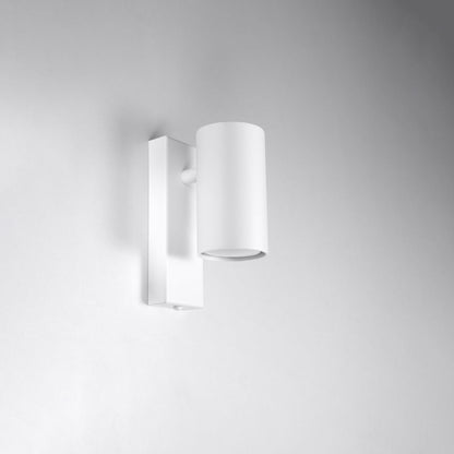 Applique Linéaire Murale Acier Blanc GU10