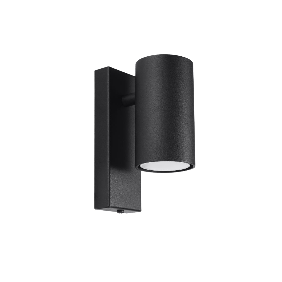 Applique Linéaire Murale Acier Noir GU10