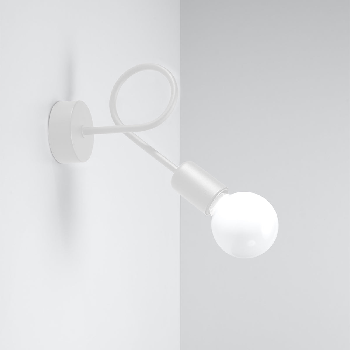 Applique Loop Moderne Blanche
