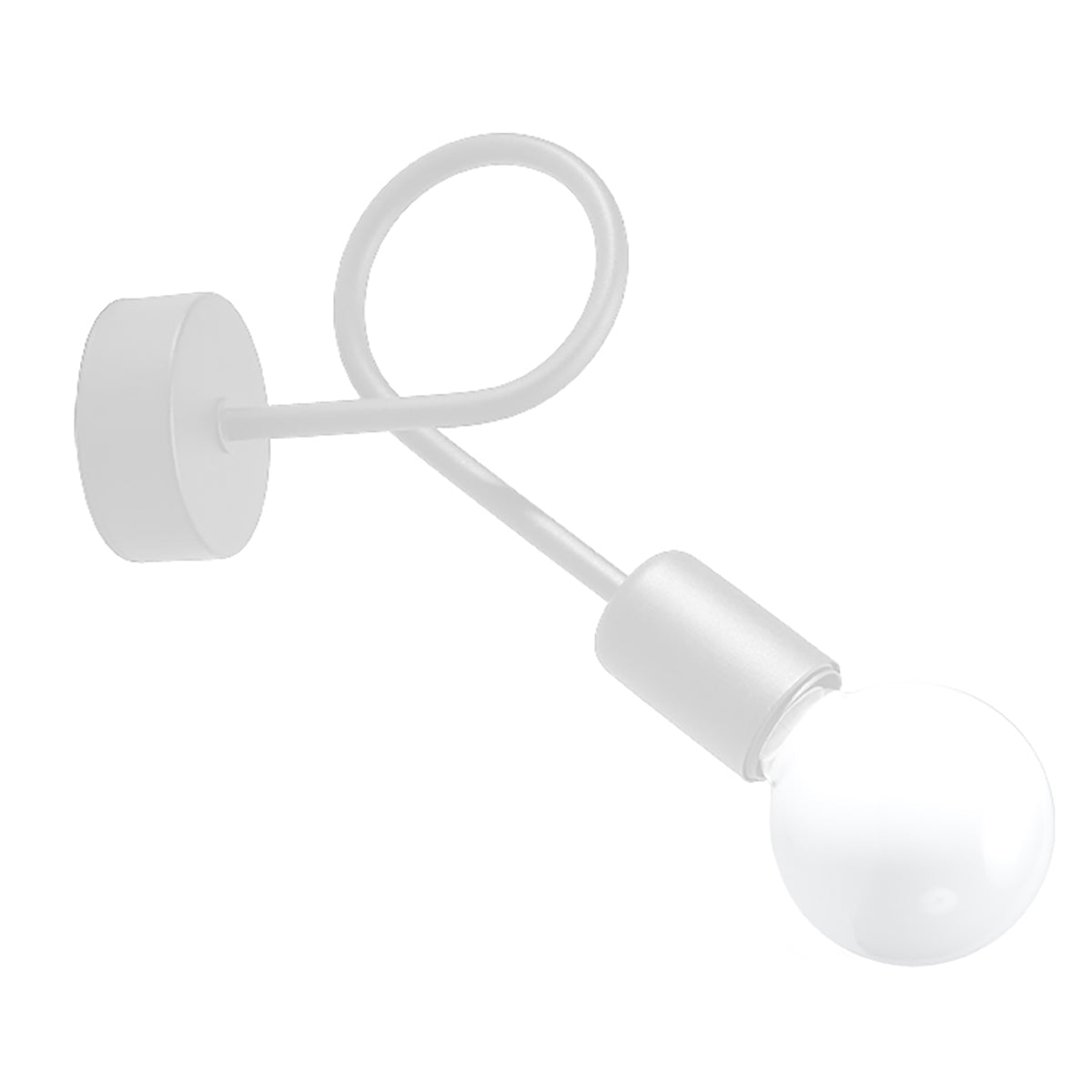 Applique Loop Moderne Blanche