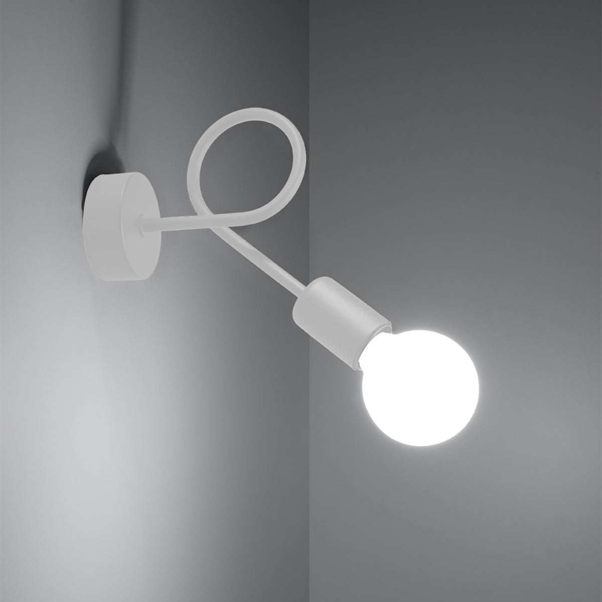 Applique Loop Moderne Blanche
