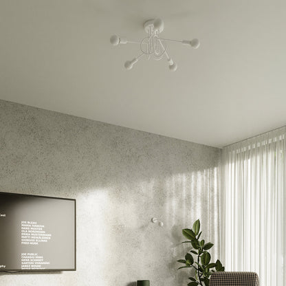 Applique Loop Moderne Blanche
