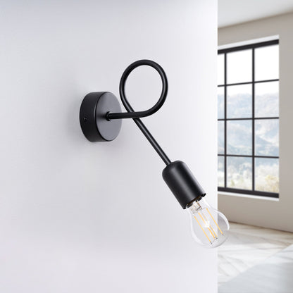 Applique Loop Moderne Noire