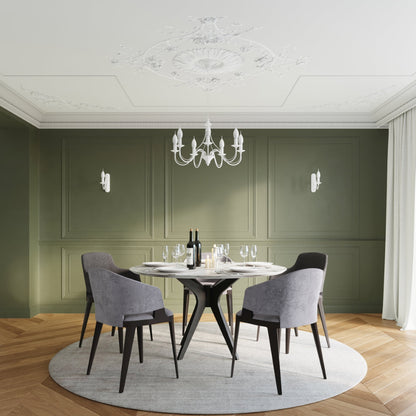 Applique Murale Bougie Moderne Blanche