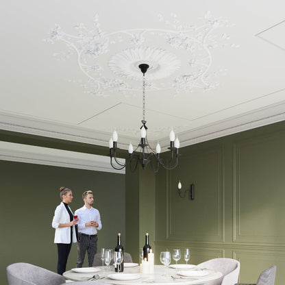 Applique Murale Bougie Moderne Noire