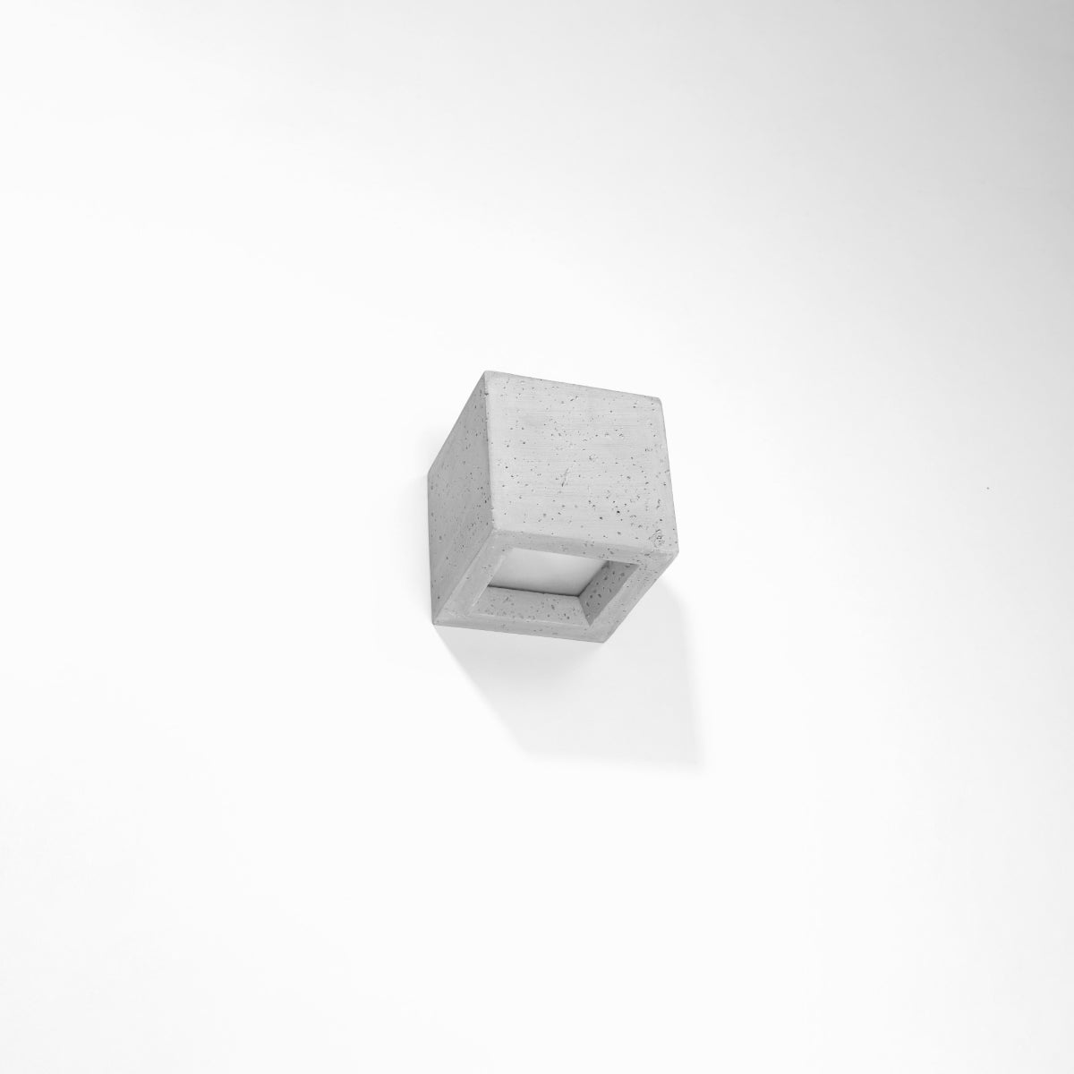 Applique Murale Cube en Béton