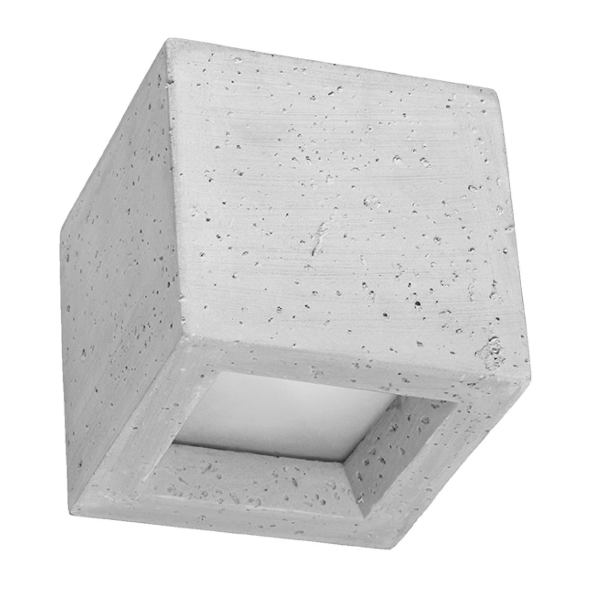 Applique Murale Cube en Béton