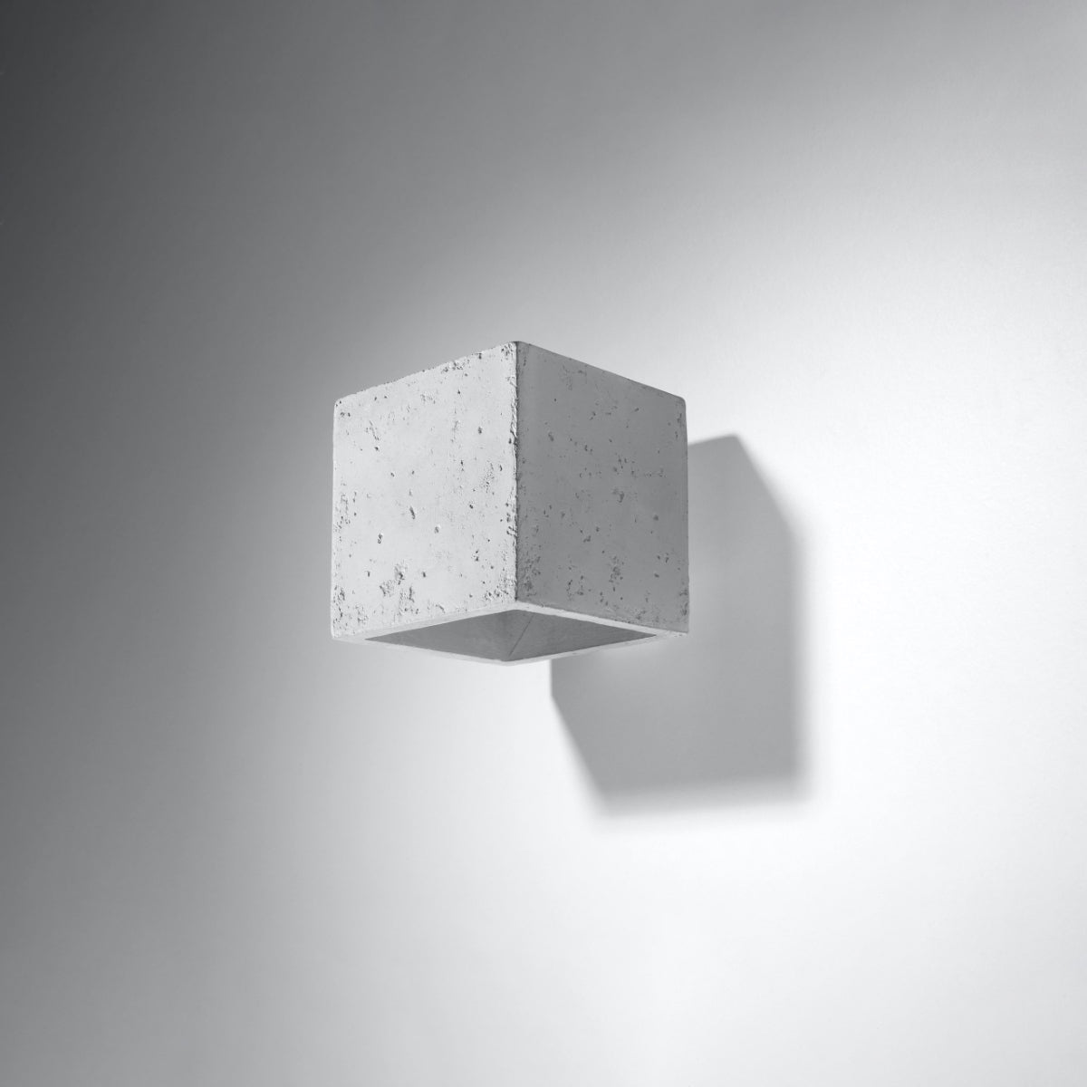 Applique Murale Cube en Béton