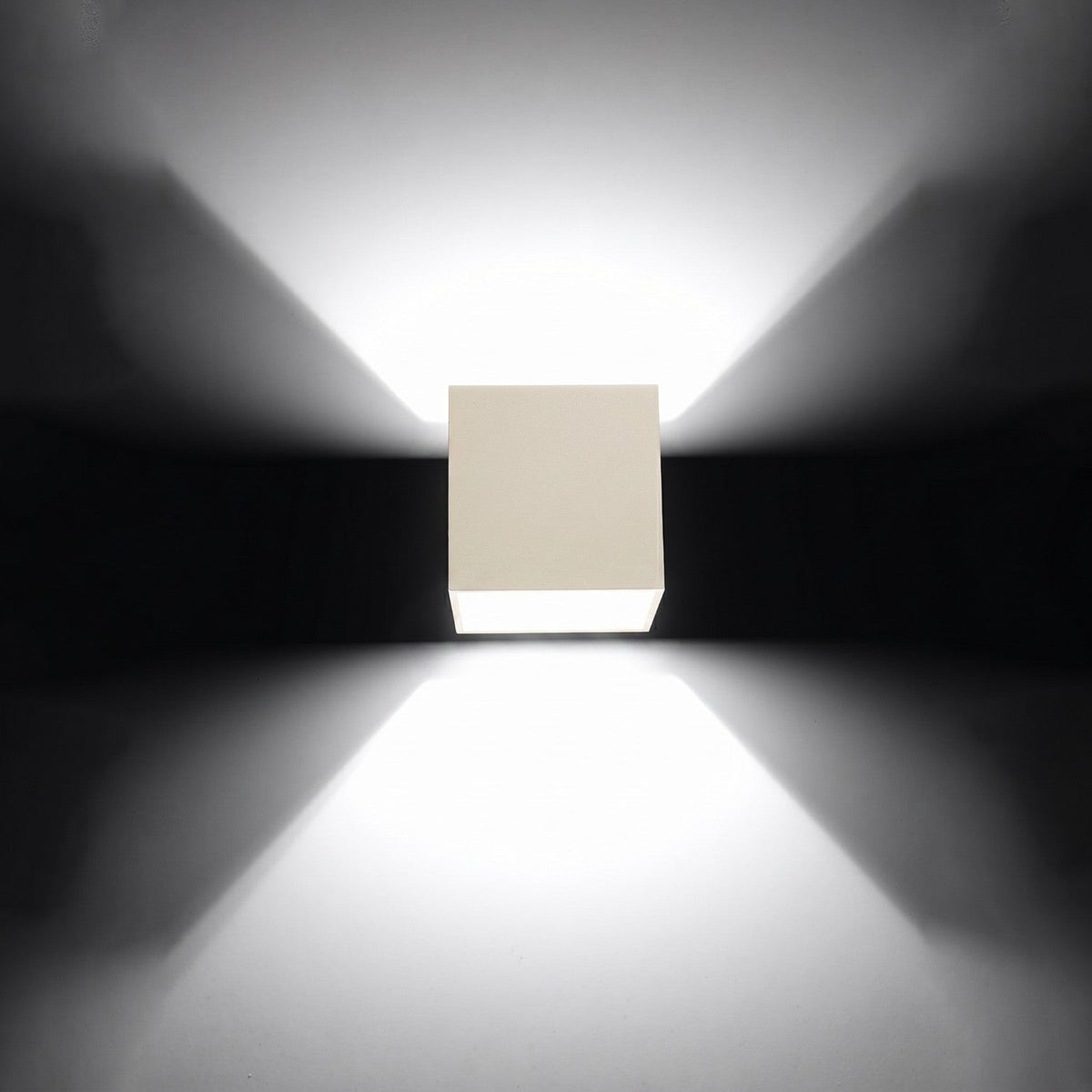 Applique Murale Cube LED Beige