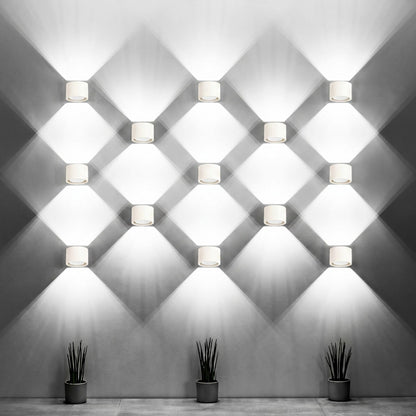 Applique Murale Cube LED Beige