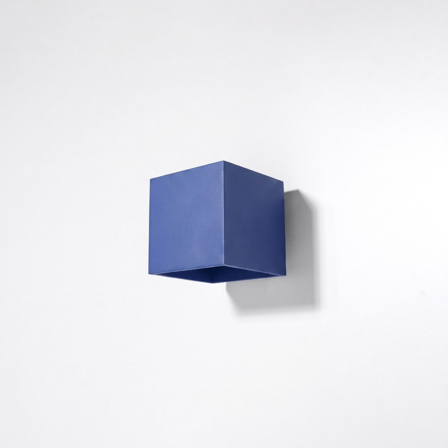 Applique Murale Cube LED Bleu Outremer