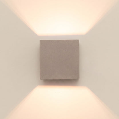 Applique Murale Cube LED Taupe