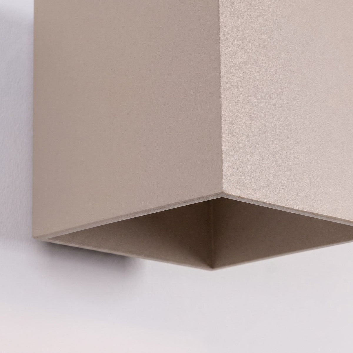 Applique Murale Cube LED Taupe